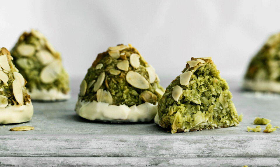 Matcha kokostoppe