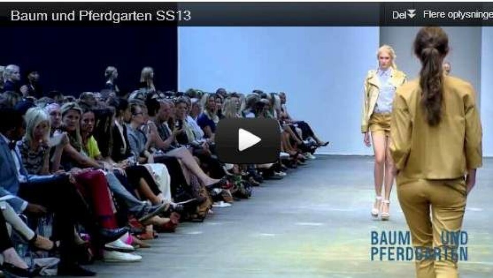 Copenhagen Fashion Week 2012