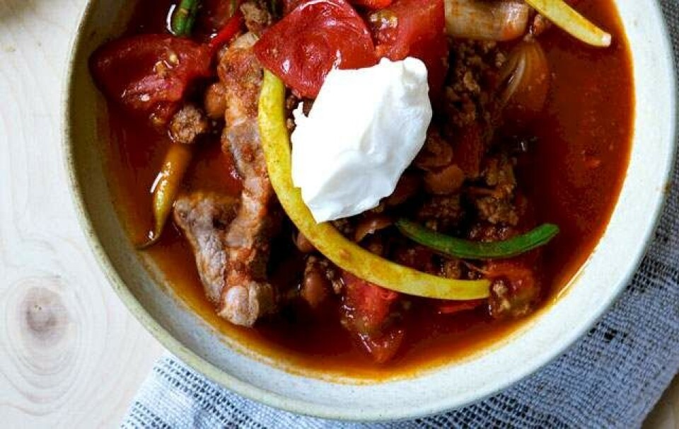 Opskrift på chili con carne helt uden dåser