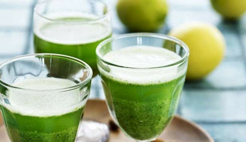 Opskrift på grøn power-smoothie