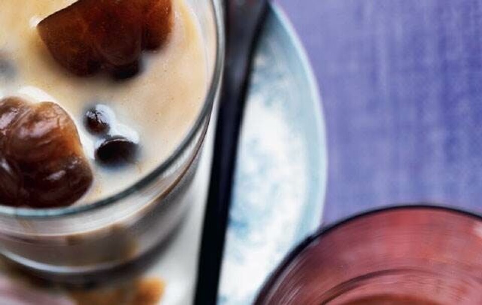Forfriskende iskaffe