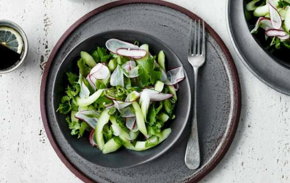 Sprød agurkesalat asian-style