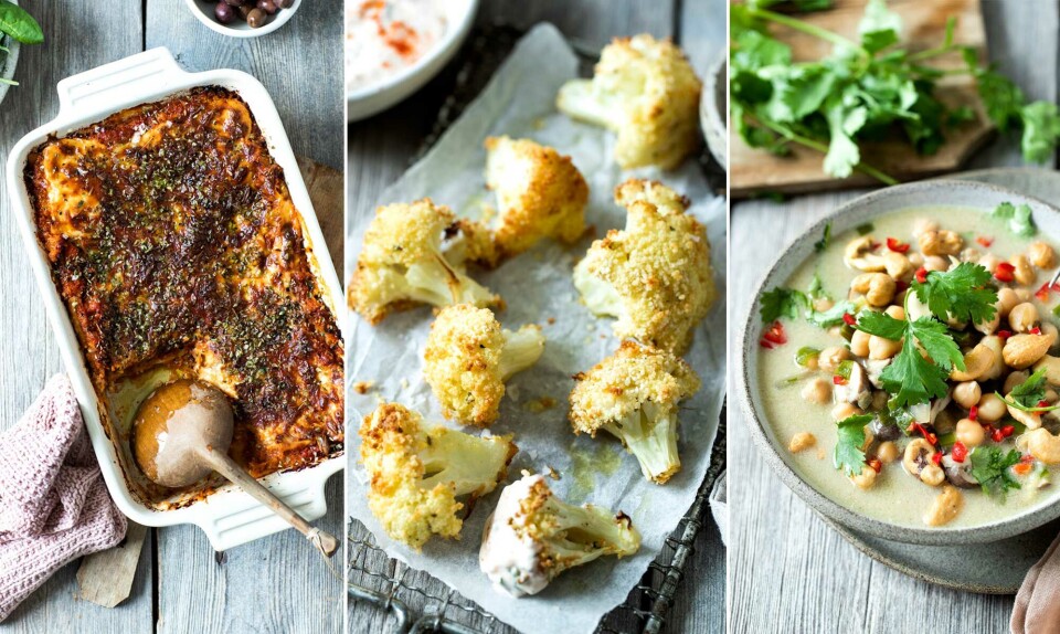 3 lækre vegetariske opskrifter