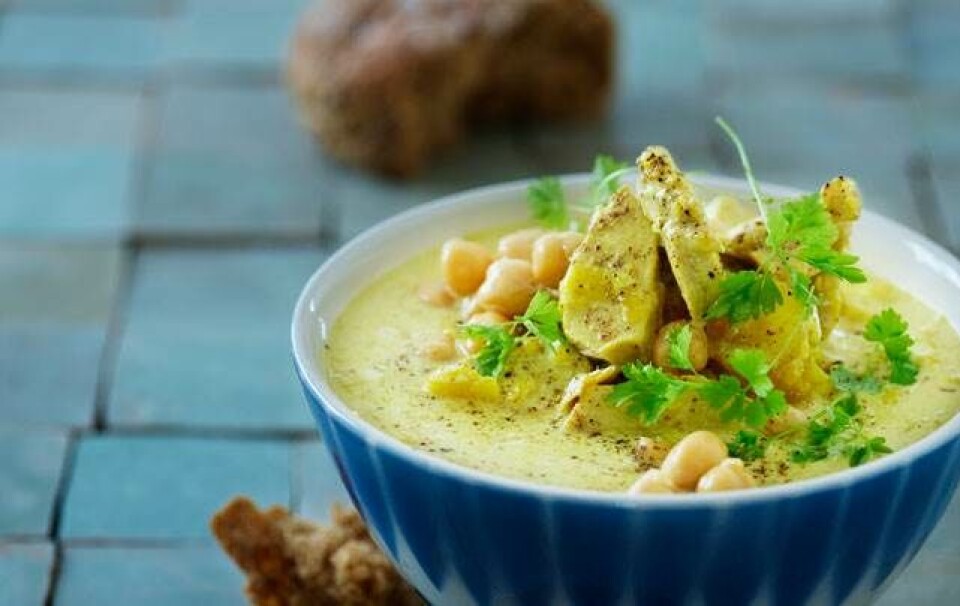Nem suppe med kokos & lime