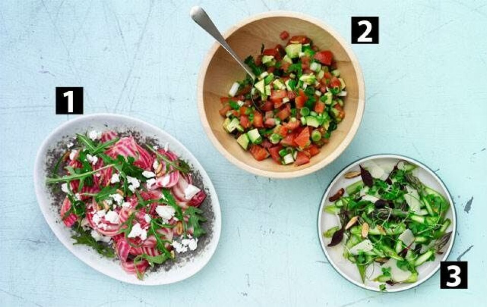 sommer salater