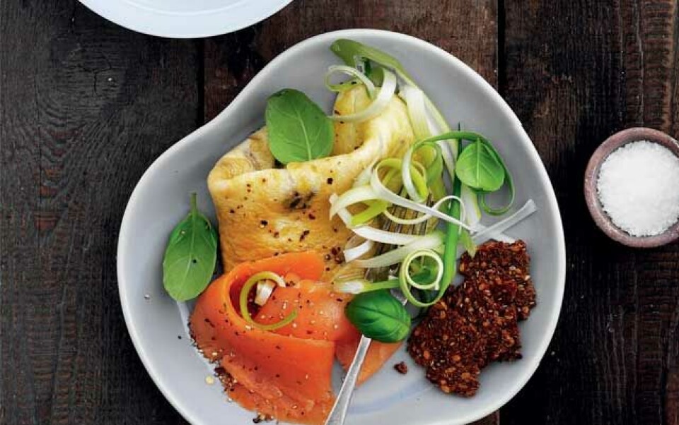 Hjemmelavet omelet