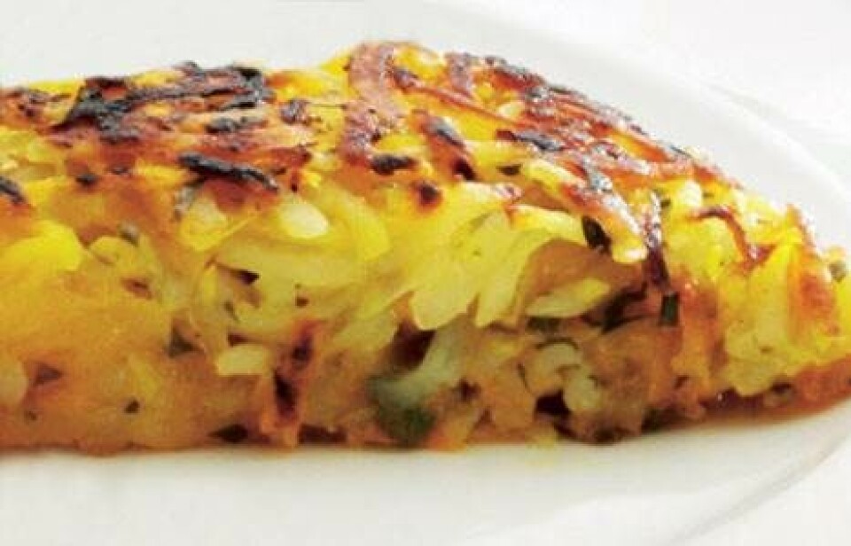 Græskar/kartoffelrøsti