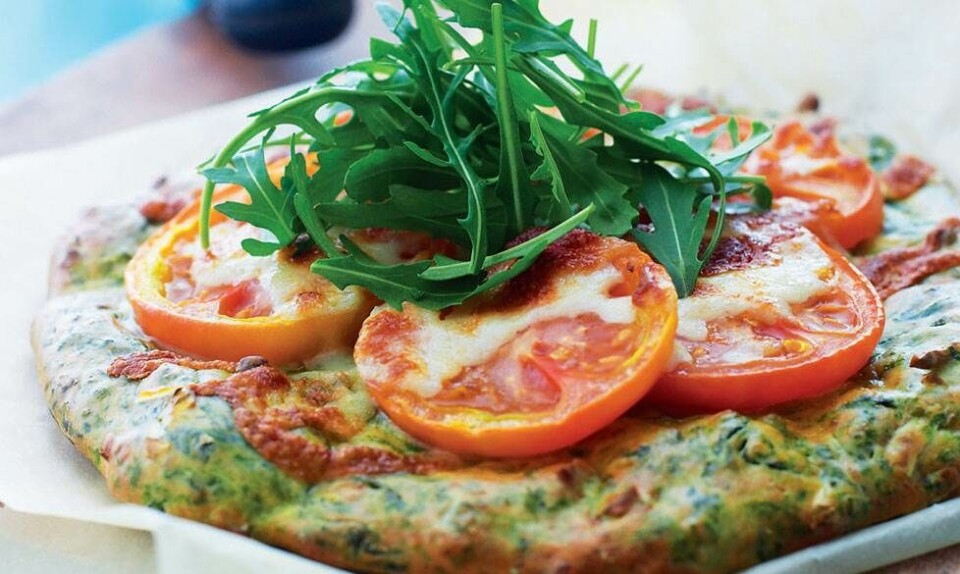 Grøn pizza