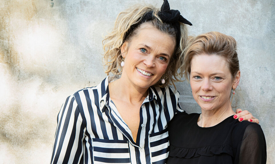 Majbritt Apel Hartvig og Alice L. Engell