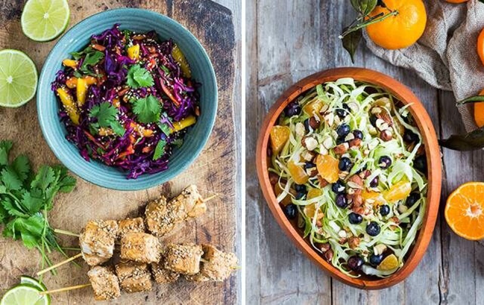 Sund & energifyldt med sprøde salater