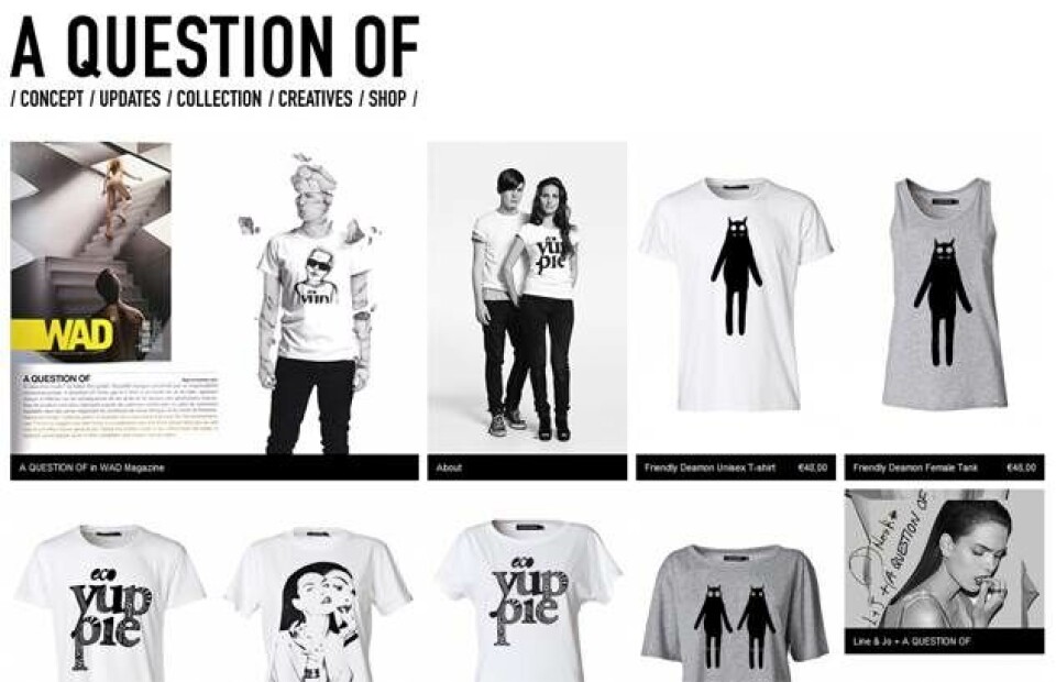 A Question Of lancerer cool ny webshop