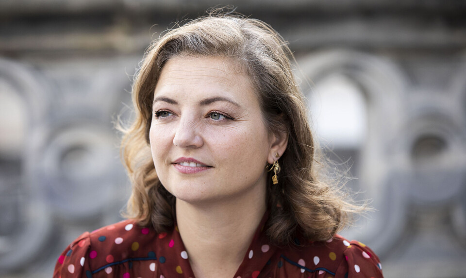 Laura Bro om at få barn alene