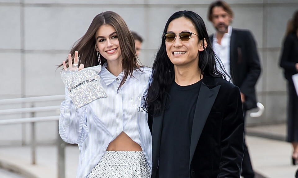 Alexander Wang og Kaia Gerber