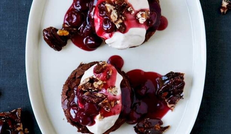 Brownies opskrift med kaffecreme