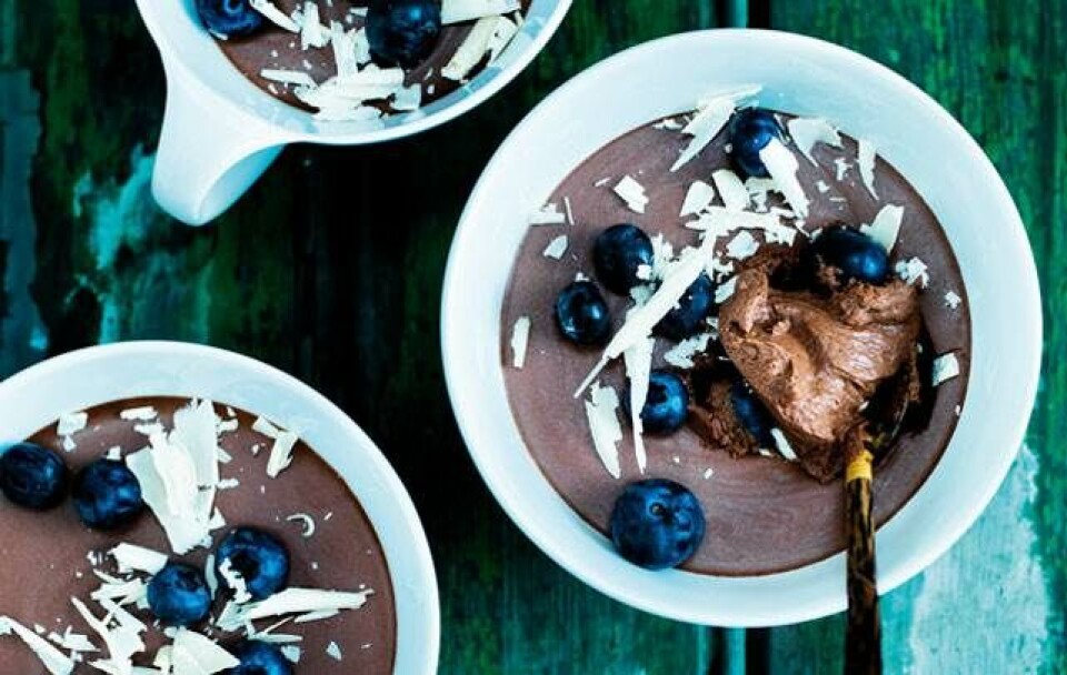 Luftig chokolademousse