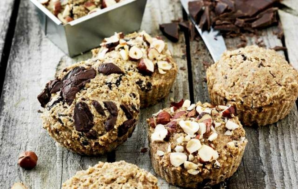 Rugbrødsmuffins