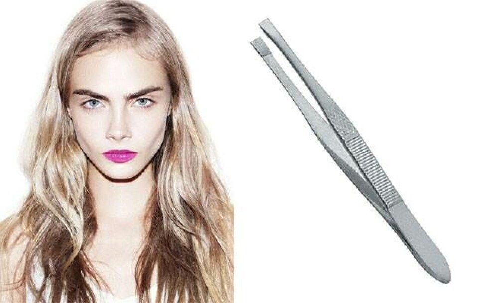 Skader Cara Delevingnes bryn pincet-branchen?