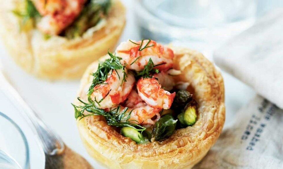 Hjemmebagte tarteletter med fyld