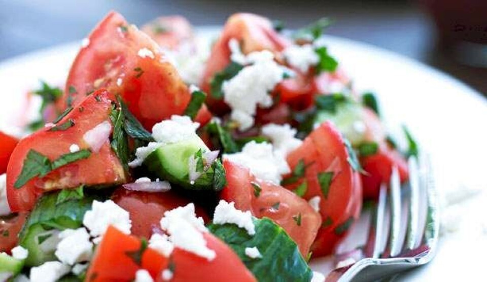 Tomatsalat opskrift