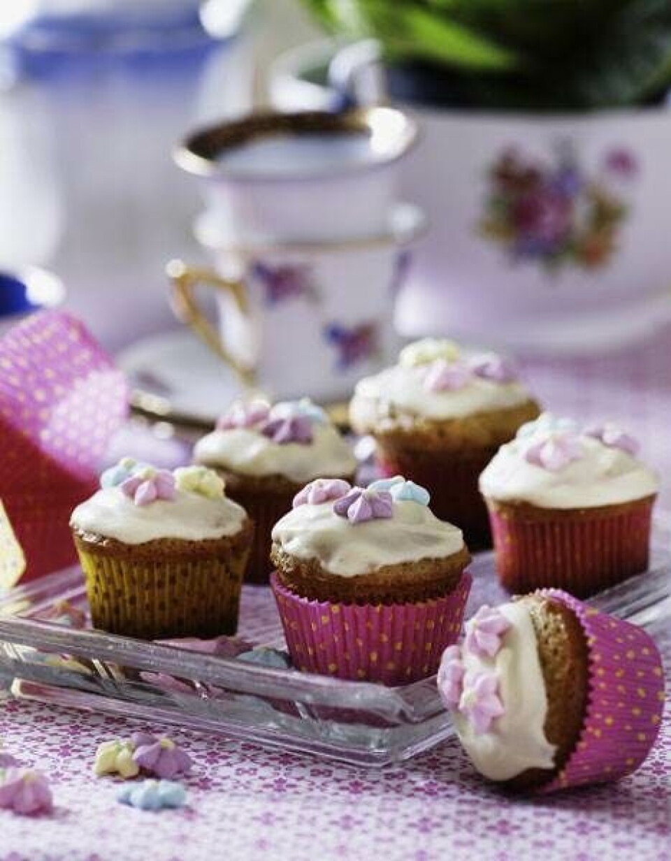 Små cupcakes