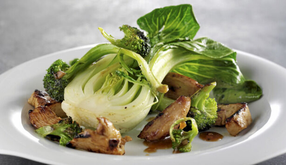 Opskrift på wok med pak choi