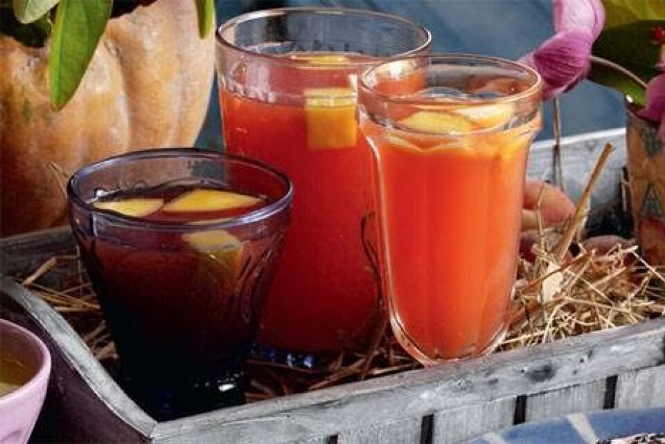 Halloweendrink med vodka: Hekseblod