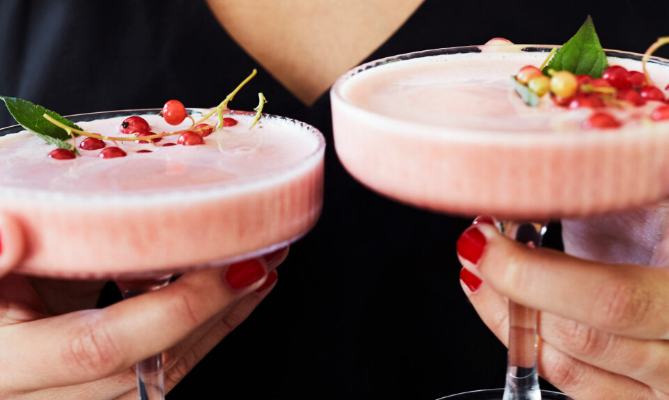 Pink frosé
