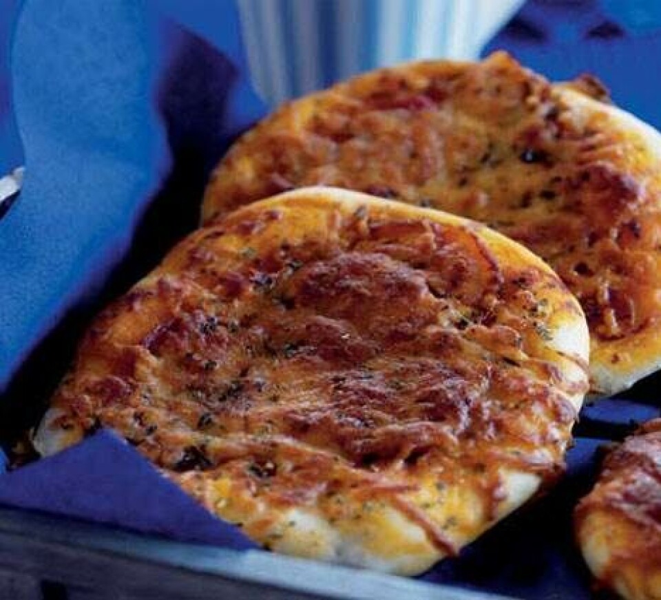 Små pepperonipizzaer