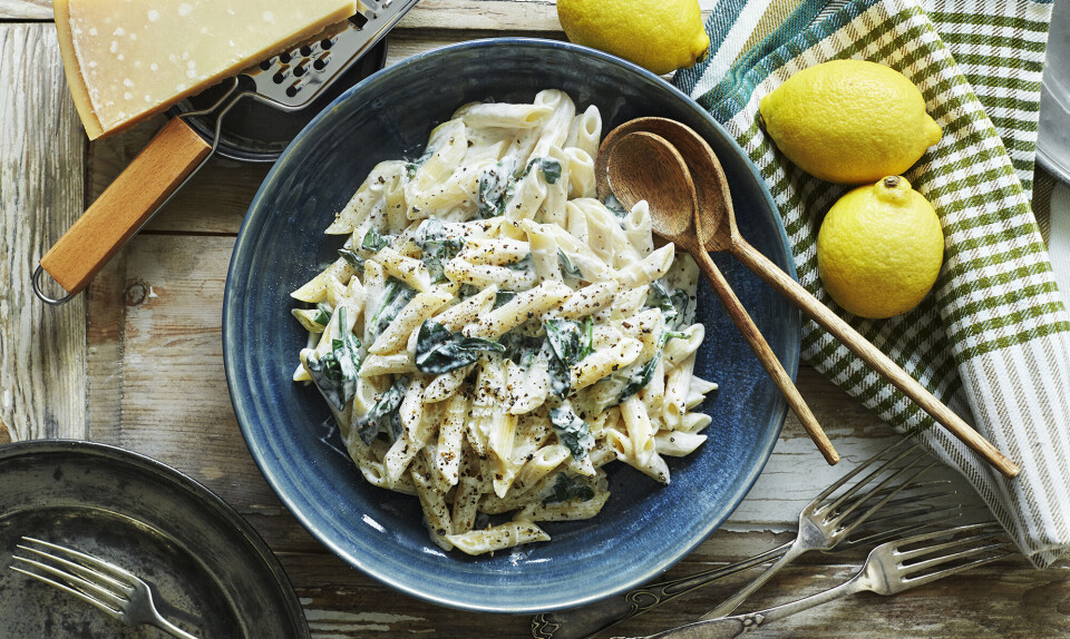 Pasta med citron