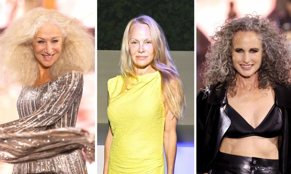 Helen Mirren, Pamela Anderson og Andie MacDowell vakte opsigt til modeugen i Paris – og nu hyldes de for det