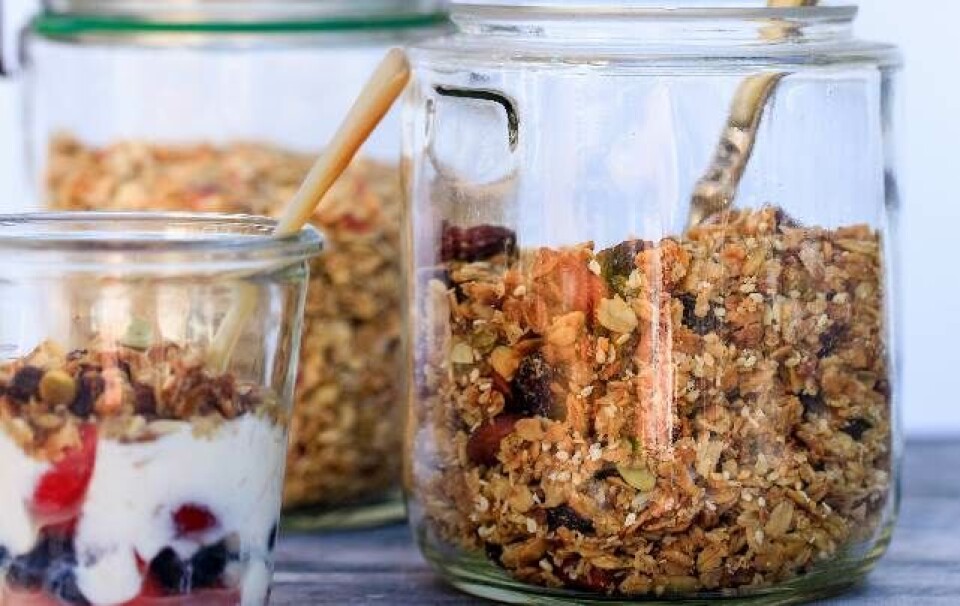 hjemmelavet granola