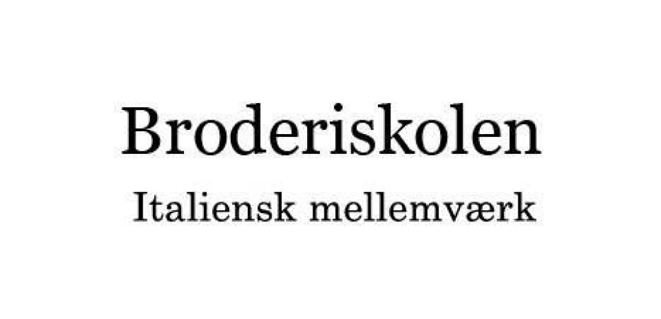 Italiensk mellemværk fra Hendes Verden