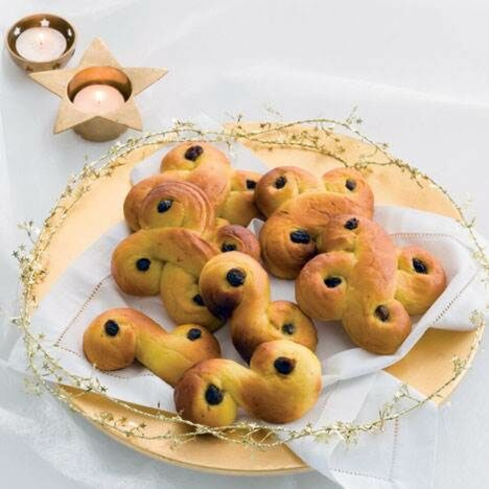 Ugens lækkeri: Lækre lune Luciaboller