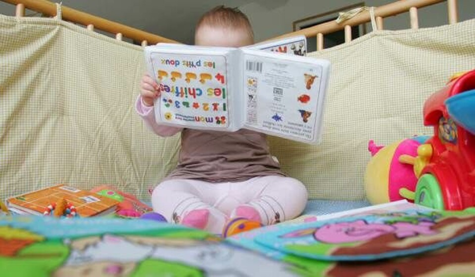 Gør din baby til en læsehest