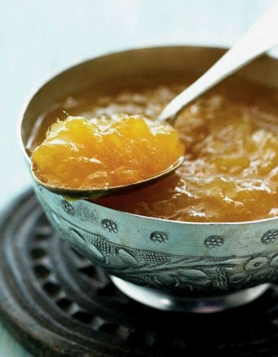 Mango-abrikosmarmelade Mango-abrikosmarmelade