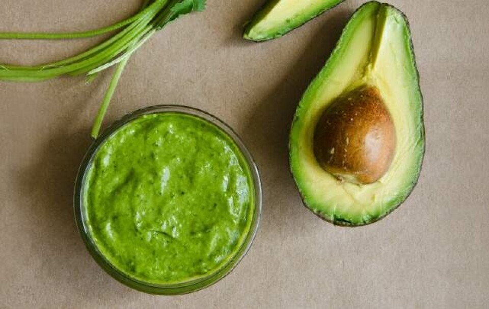 guacamole med koriander