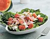 Feta- og melonsalat