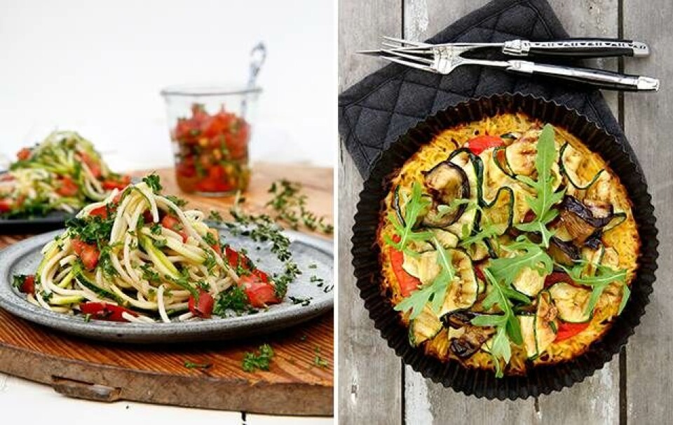 Opskrifter på sund pasta og sund pizza