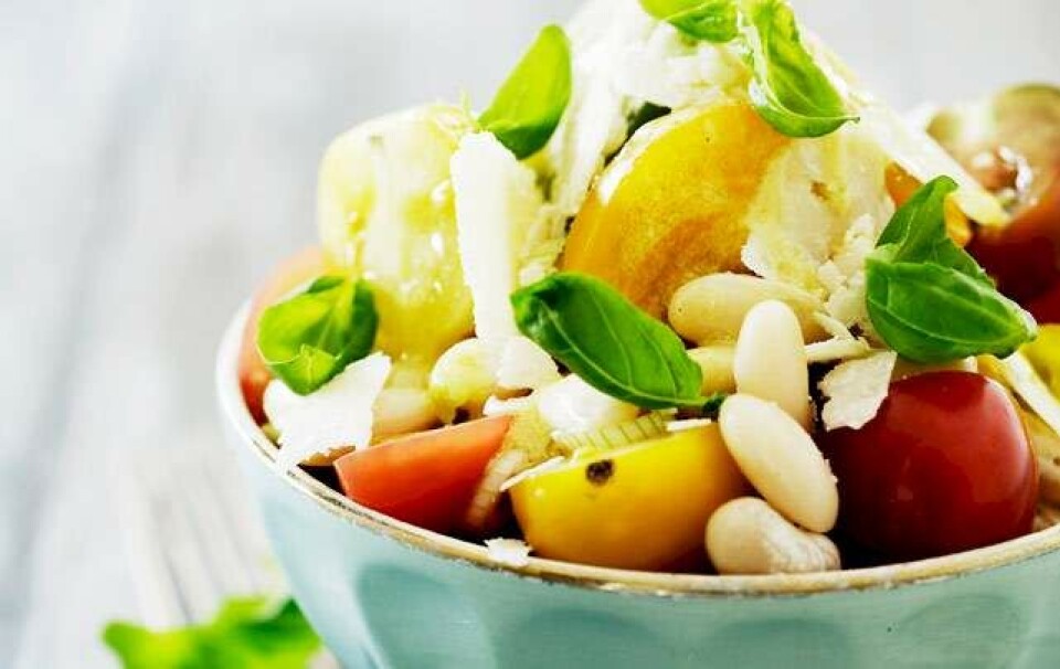 Hvid bønnesalat
