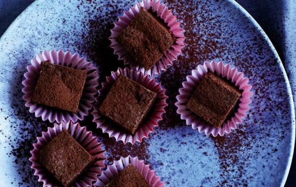 Opskrift på brownies med Bstogne-kiks