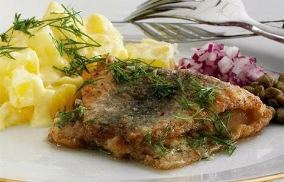 Krosild med kartoffelkompot