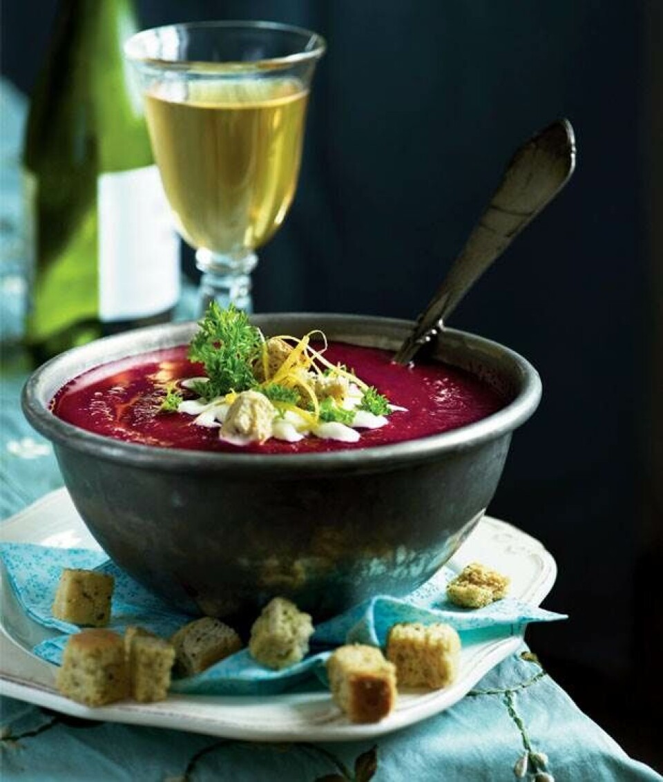 Rødbedesuppe