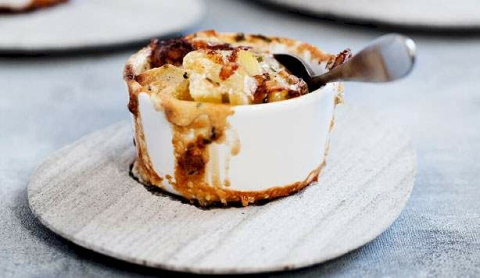 Opskrift på kartoffelgratin