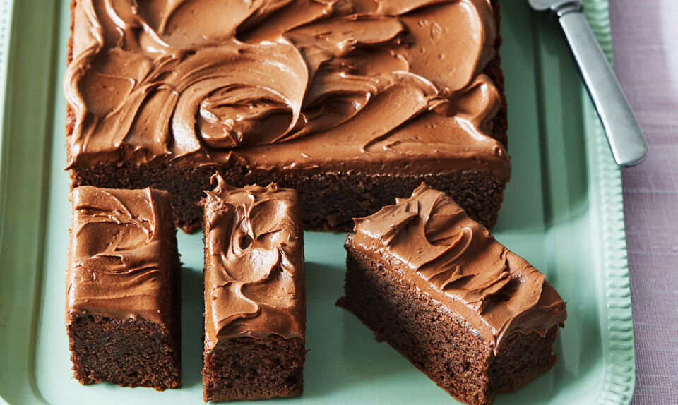 Baileyskage med chokolade-frosting