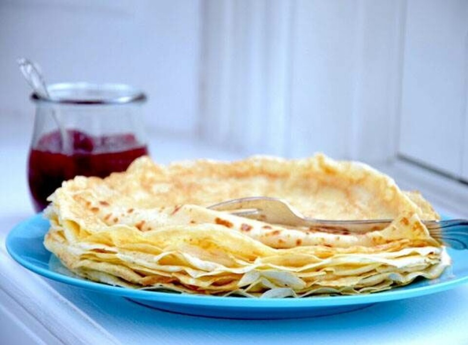 Pandekager med citron og kardemomme fra Hjemmet