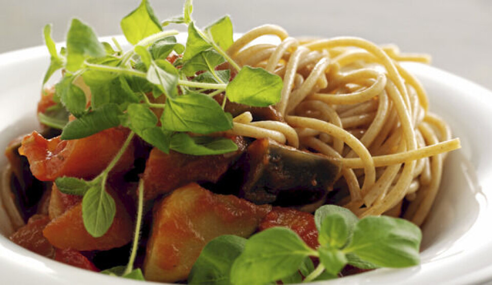 Opskrift på pasta med ratatouille
