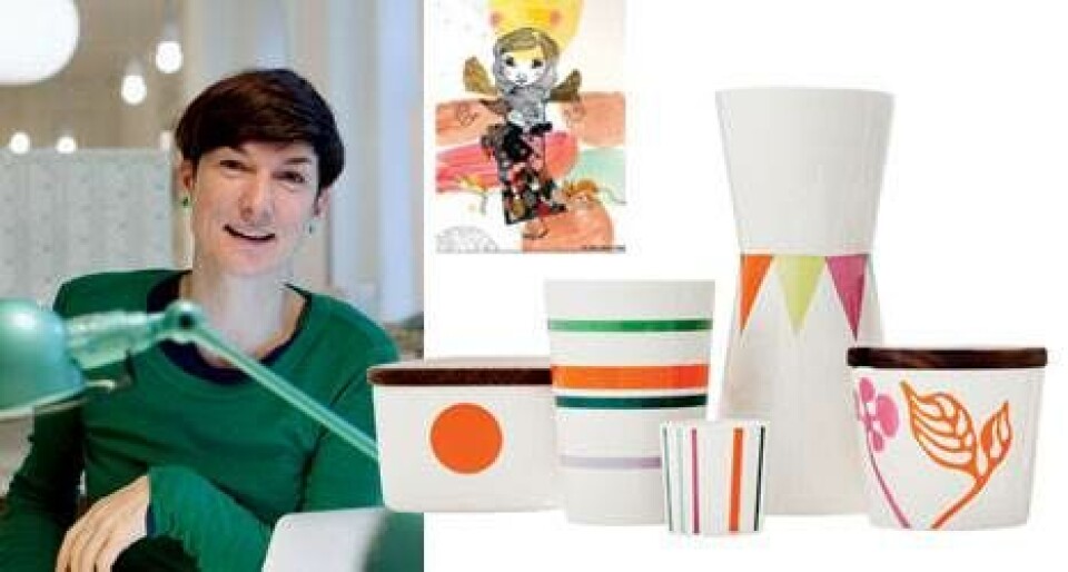 Billede 1 - Designeren Malene Helbaks boligliv