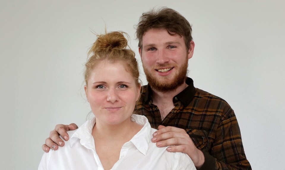 Stine Marthine Pedersen Niels Pors baby