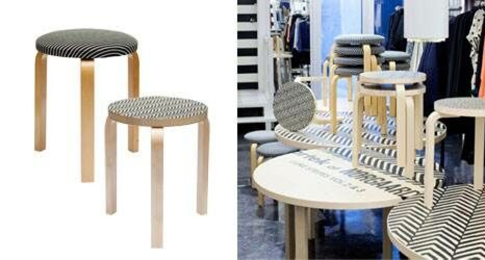 Alvar Altos Stool 60 og Mads Nørgaard