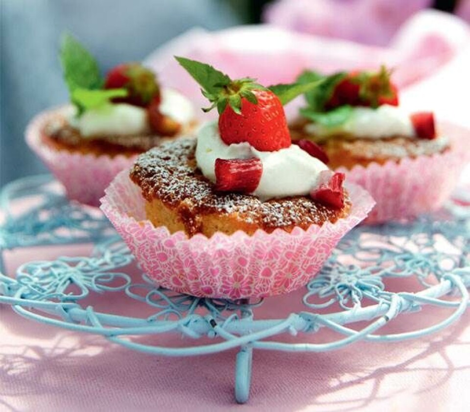 Rabarbermuffins